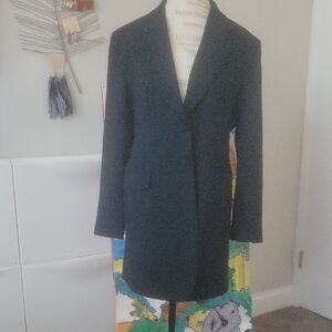 DKNY Black Women's Blazer Coat